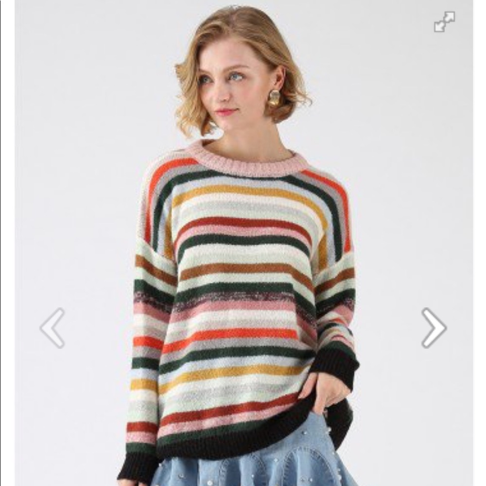 Chicwish Color Black Your Life sweater